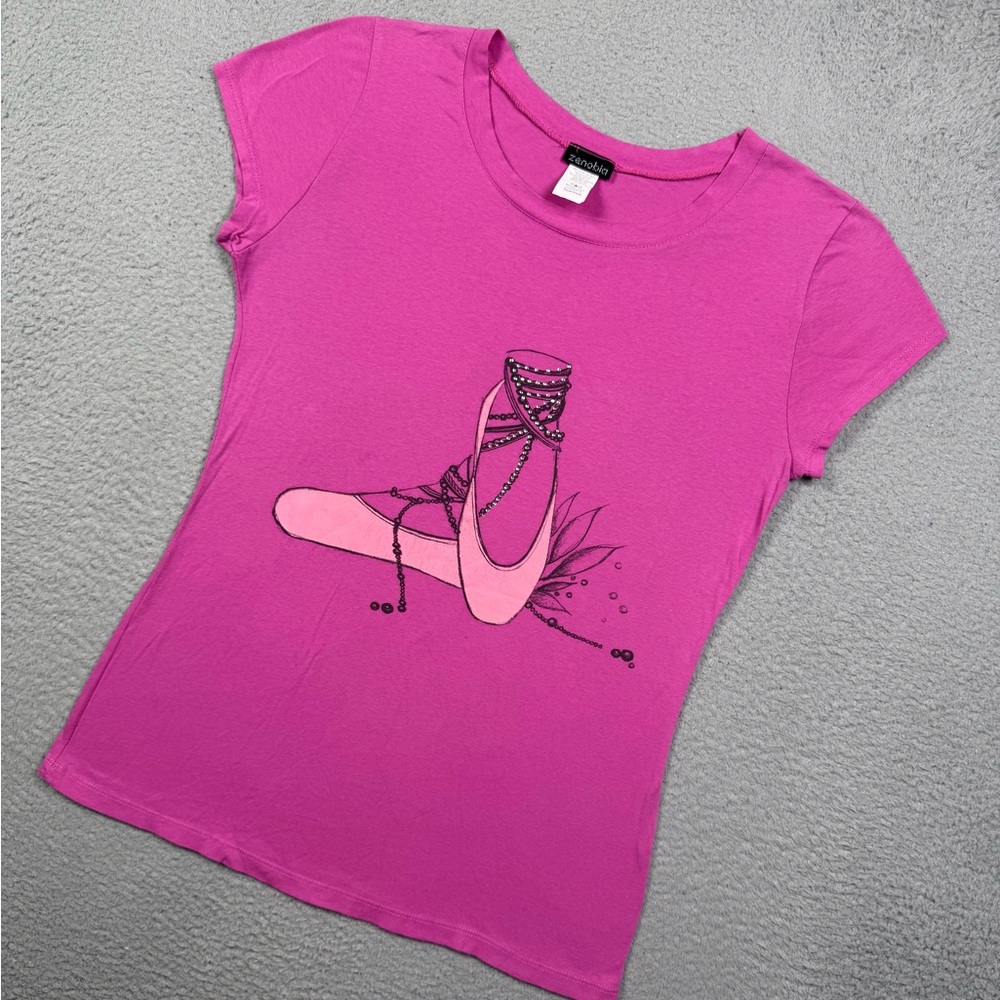 Vintage Ballerina Ballet Shoes Toe Dancing Dance T-shirt